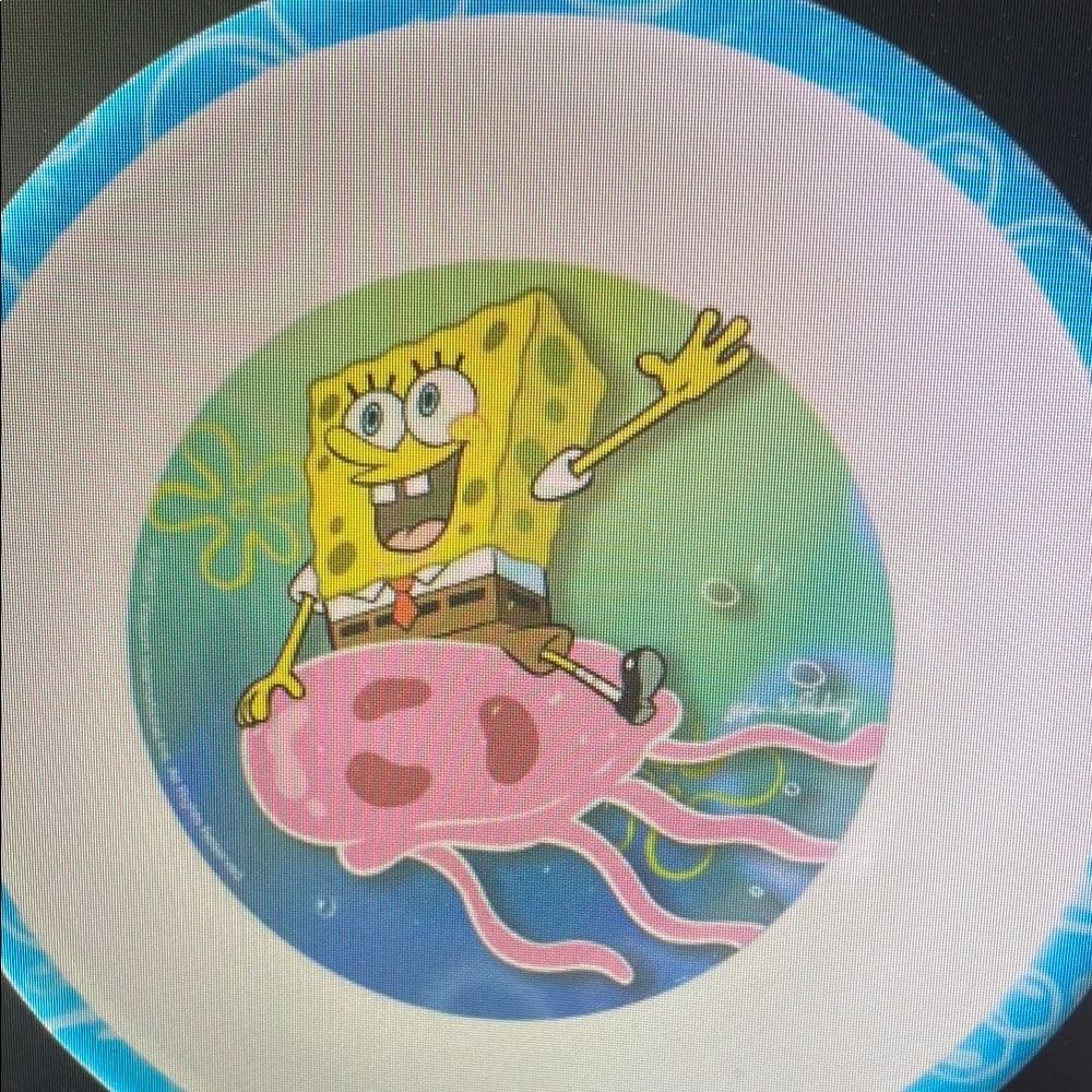 SpongeBob SquarePants Kids Dinner Plate - Multicolor